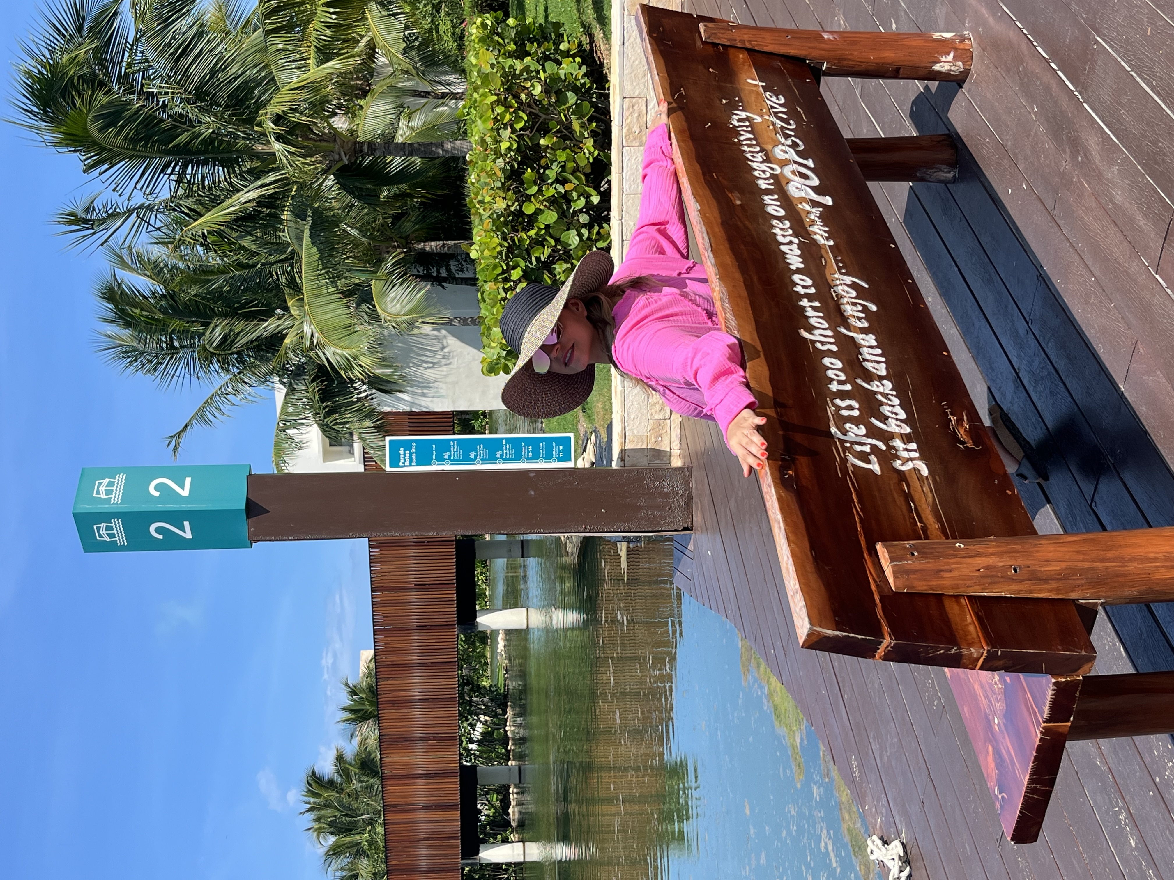 Clientes felices en la playa